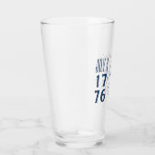 4 juli 1776 Amerika Vuurwerk VS Onafhankelijkheids Glas (Rechts)