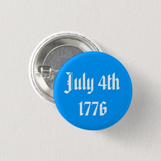 4 juli 1776 Button (Voorkant /achterkant)