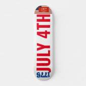 4 JULI 1776 JMT 7 3/4-inch skateboard deck (Voorkant)
