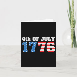 4 juli 1776 kaart