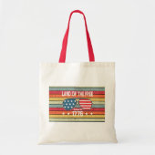 4 juli 1776 Onafhankelijkheid  zonsondergang Tote Bag (Voorkant)