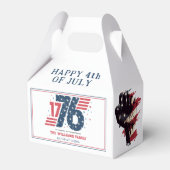 4 juli 1776 Onafhankelijkheidsdag Bedankdoosjes (Voorkant Zijde)
