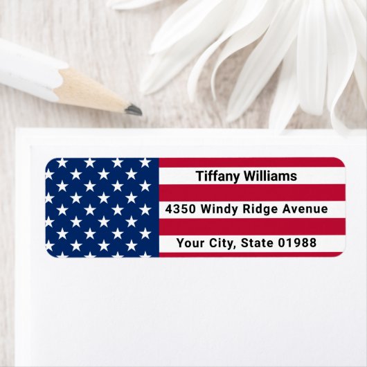 4 juli 1776 Onafhankelijkheidsdag Etiket (Insitu)