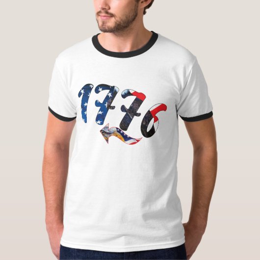 4 juli - 1776 t-shirt (Voorkant)