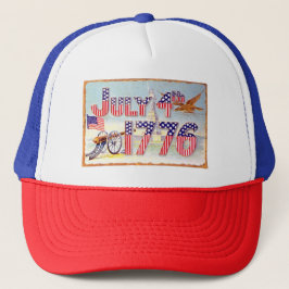 4 juli 1776 trucker pet
