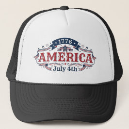4 juli 1776 trucker pet