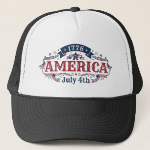 4 juli 1776  trucker pet