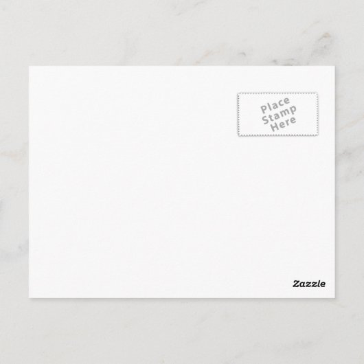 4 juli 1776 VERKLARING INDEpendence Briefkaart (Achterkant)