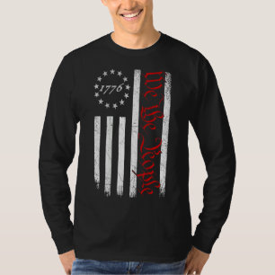 4 juli 1776 voor mannen wij de mensen - Amerikaan T-shirt