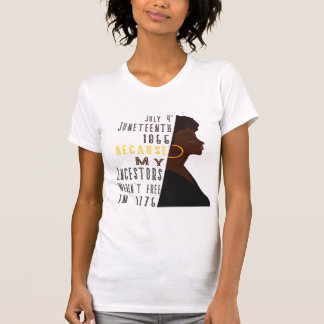 4 juli 1865 omdat mijn voorouders t-shirt