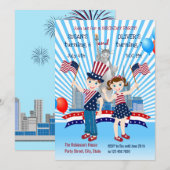 4 juli 2004 Gezamenlijke uitnodiging van de Kinder (Voorkant / Achterkant)