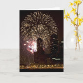 4 juli, 2005 in Chicago Kaart (Gele Bloem)