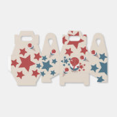 4 juli 2012 Ice Cream Stars Bedankdoosjes (Uitgevouwen)