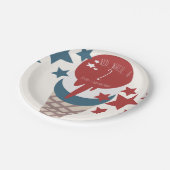 4 juli 2012 Ice Cream Stars Papieren Bordje (Gekanteld)