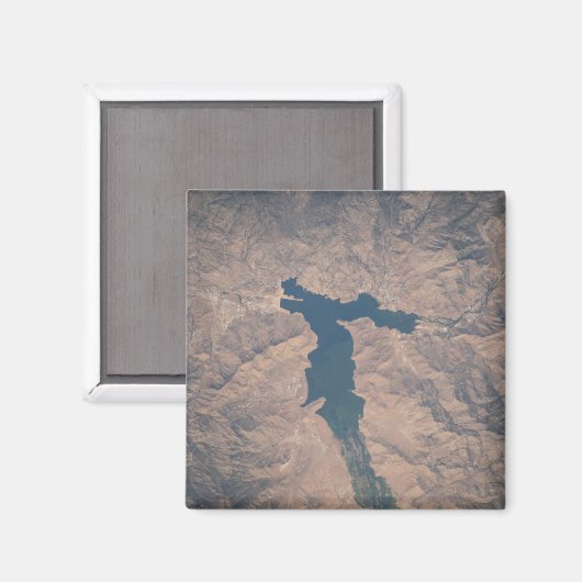 4 juli 2019 - Isabella-meer in Californië. Magneet (Voorkant / Achterkant)