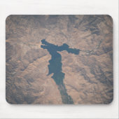 4 juli 2019 - Isabella-meer in Californië. Muismat (Voorkant)