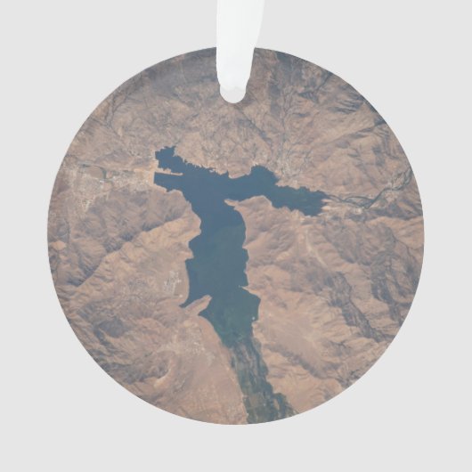 4 juli 2019 - Isabella-meer in Californië. Ornament (voorkant)