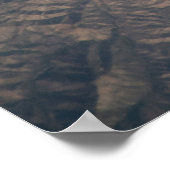 4 juli 2019 - Isabella-meer in Californië. Poster (Hoek)