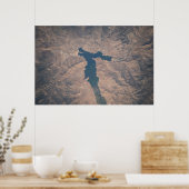 4 juli 2019 - Isabella-meer in Californië. Poster (Keuken)