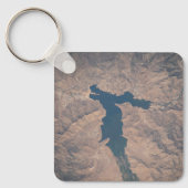 4 juli 2019 - Isabella-meer in Californië. Sleutelhanger (Voorkant)