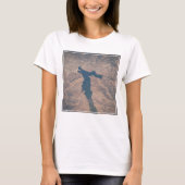 4 juli 2019 - Isabella-meer in Californië. T-shirt (Voorkant)