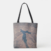 4 juli 2019 - Isabella-meer in Californië. Tote Bag (Achterkant)