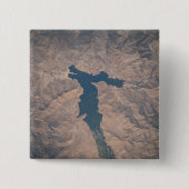 4 juli 2019 - Isabella-meer in Californië. Vierkante Button 5,1 Cm (Voorkant)