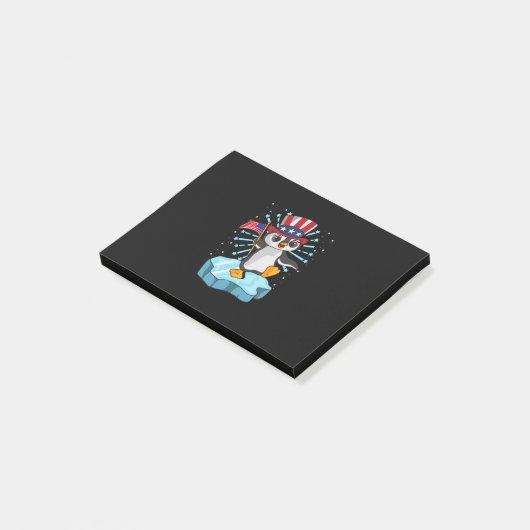 4 juli 2021 Penguin Post-it® Notes (Schuin)