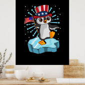4 juli 2021 Penguin Poster (Keuken)