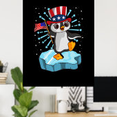 4 juli 2021 Penguin Poster (Thuiskantoor)