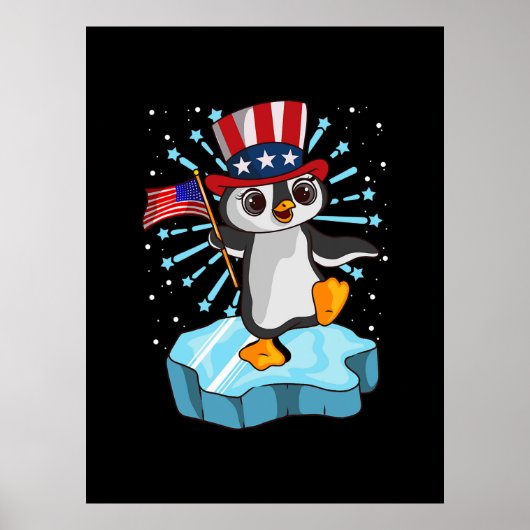 4 juli 2021 Penguin Poster (Voorkant)