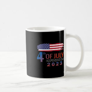4 juli 2023 Shirt Onafhankelijkheidsdag Patriottis Koffiemok
