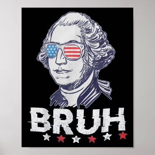 4 juli 2024 George Washington Bruh. 1 Poster (Voorkant)