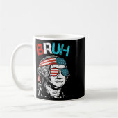4 juli 2024 George Washington Bruh. Koffiemok (Links)