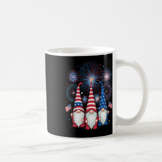 4 juli 2024 Patriottische Gnomes Funny American U Koffiemok