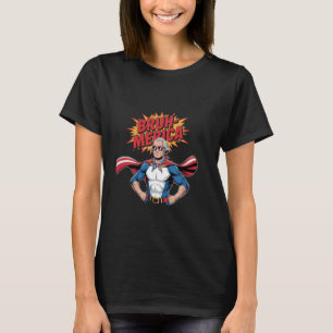4 juli 2025 George Washington Bruh. Jongens VS T-shirt