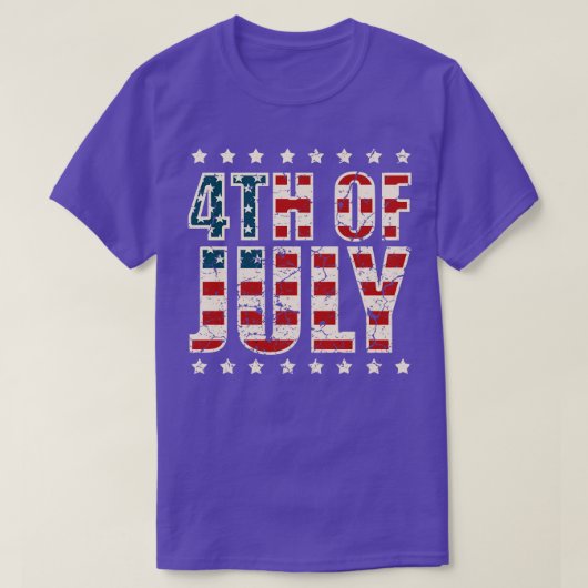 4 juli ( 20 ) t-shirt (Design voorkant)