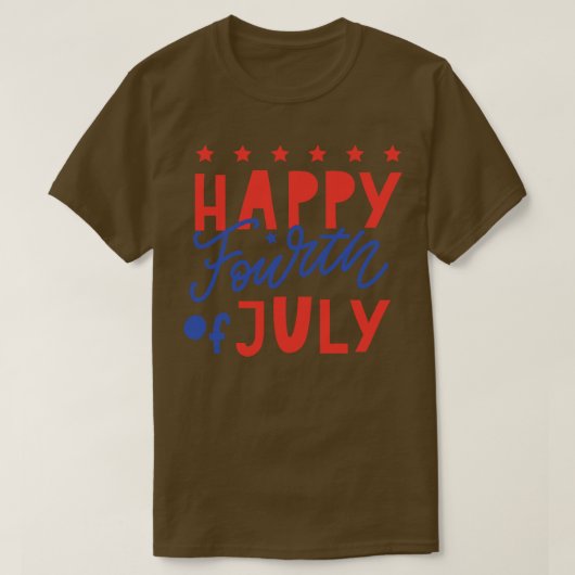 4 juli 21 t-shirt (Design voorkant)