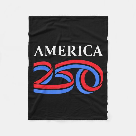 4 juli 250 jaar 2026  fleece deken (Voorkant)