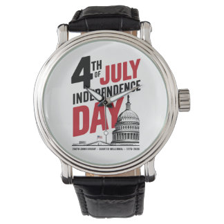 4 juli 250e verjaardag Onafhankelijkheidsdag Horloge