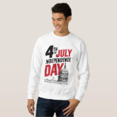 4 juli 250e verjaardag Onafhankelijkheidsdag Trui (Voorkant volledig)