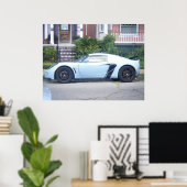 4 juli (81) Canvas Poster (Thuiskantoor)