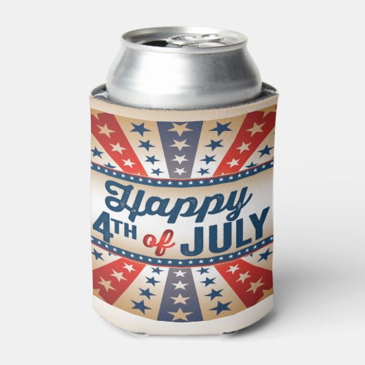 4 juli Aangepaste naam op onderkant Blikjeskoeler (Blikje Voorkant)