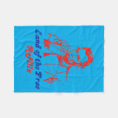 4 juli Abe Lincoln Land Of The Refills Grappig Fleece Deken (Voorkant (Horizontaal))