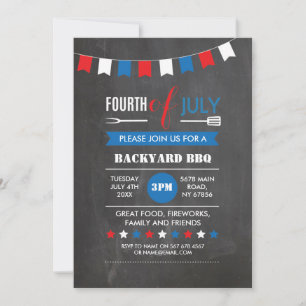 4 juli Achtertuin BBQ Onafhankelijkheidsfeest Uitn Kaart