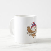 4 juli Adelaar Koffiemok (Voorkant links)