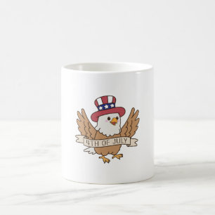 4 juli Adelaar Koffiemok