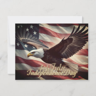 4 juli Adelaar met Amerikaanse vlag