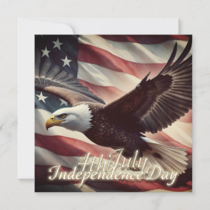 4 juli Adelaar met Amerikaanse vlag