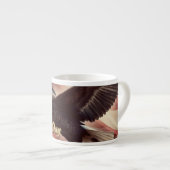 4 juli adelaar met Amerikaanse vlag Espresso Kop (Voorkant rechts)